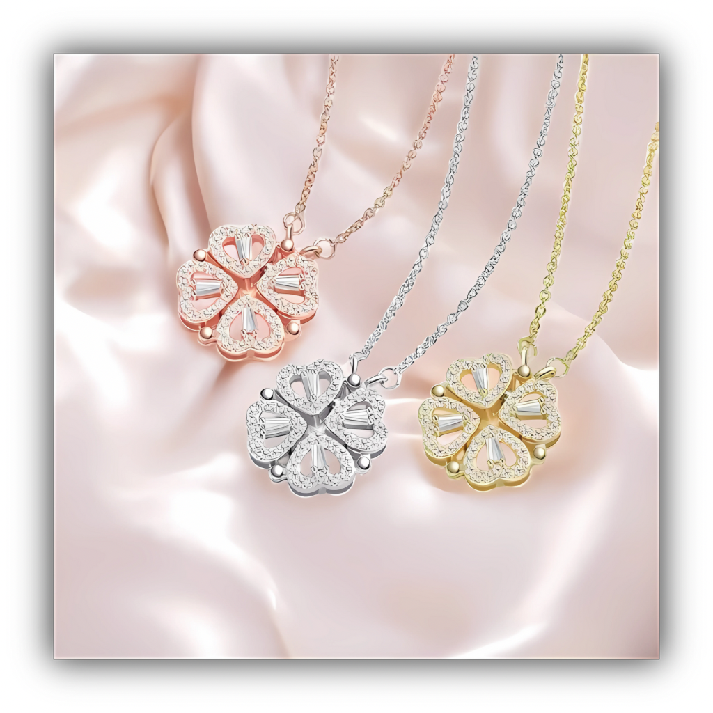 “LUCKY TO HAVE YOU” MAGNETIC NECKLACE