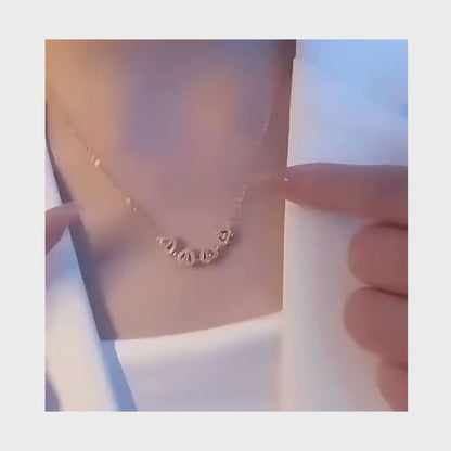 “LUCKY TO HAVE YOU” MAGNETIC NECKLACE